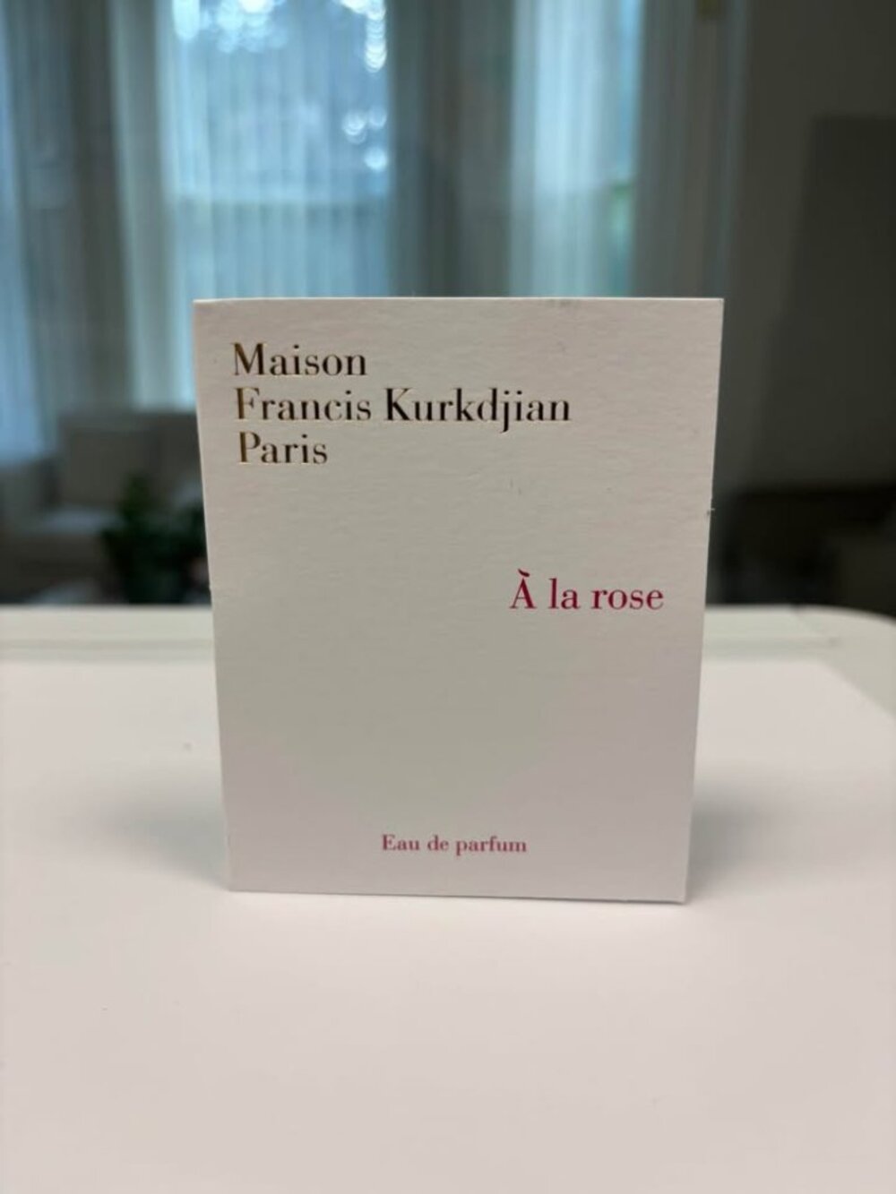 ✨ Maison Francis Kurkdjian À la Rose Eau de Parfum Sample ✨